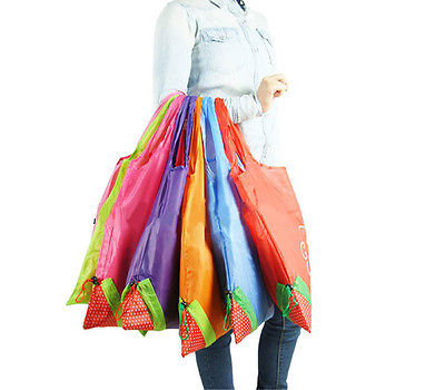 Eco Bag Strawberry-Shaped Container Eco Bag Strawberry-Shaped Container