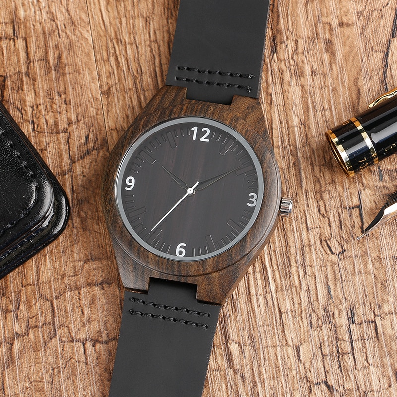 Eco-friendly Analog Wooden Watch Eco-friendly Analog Wooden Watch