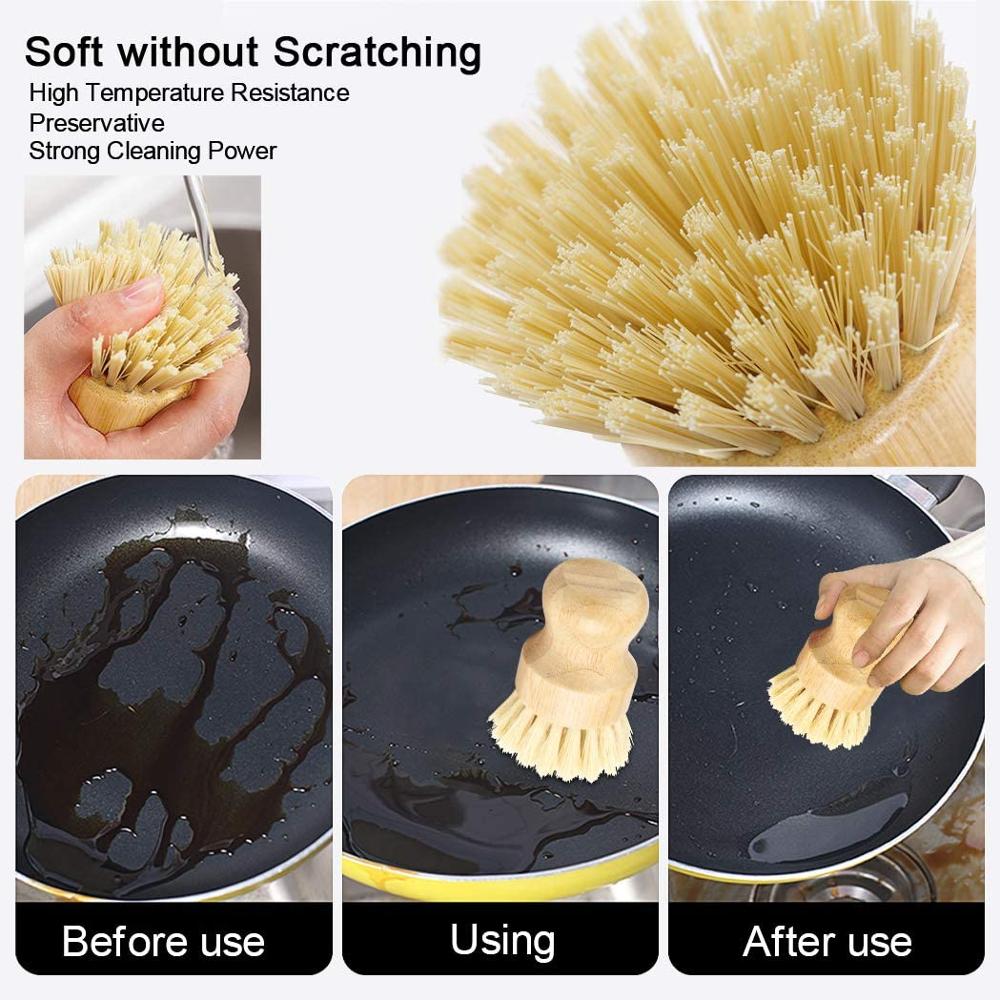 Eco Friendly Bamboo Dish Brush (2 pcs) Eco Friendly Bamboo Dish Brush (2 pcs)