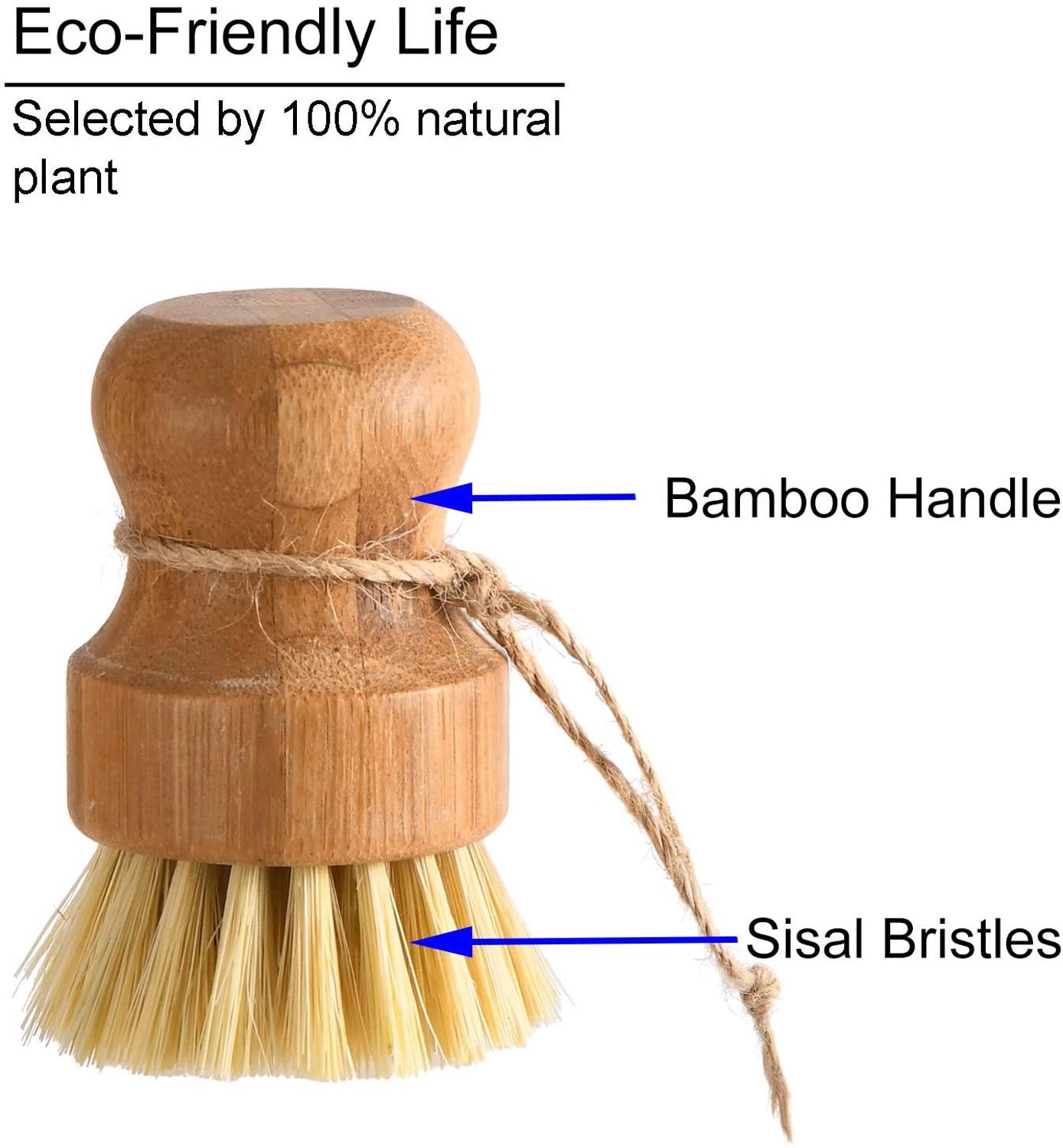 Eco Friendly Bamboo Dish Brush (2 pcs) Eco Friendly Bamboo Dish Brush (2 pcs)