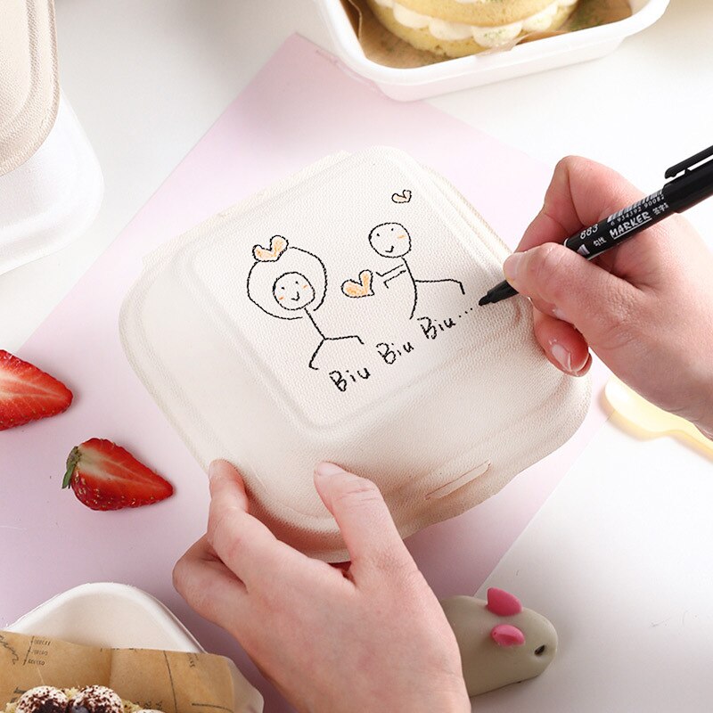Eco Friendly Disposable Burger Boxes Packaging (10 Pcs) Eco Friendly Disposable Burger Boxes Packaging (10 Pcs)