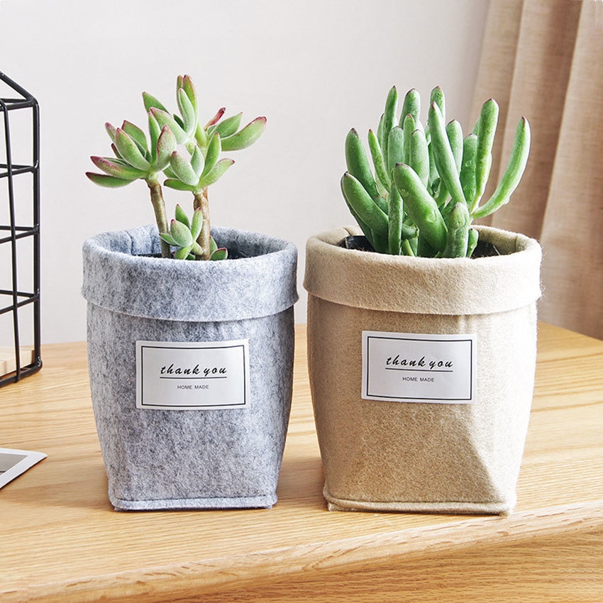Eco Friendly Felt Plant Pot