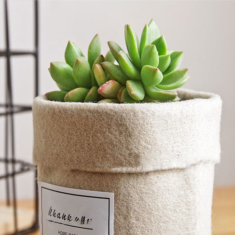 Eco Friendly Felt Plant Pot