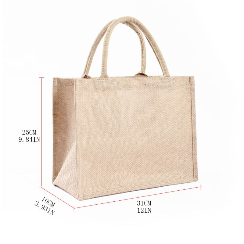Eco Friendly Jute Shopping Bag Eco Friendly Jute Shopping Bag