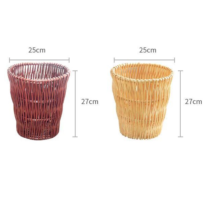Eco Friendly Natural Rattan Trash Can Eco Friendly Natural Rattan Trash Can