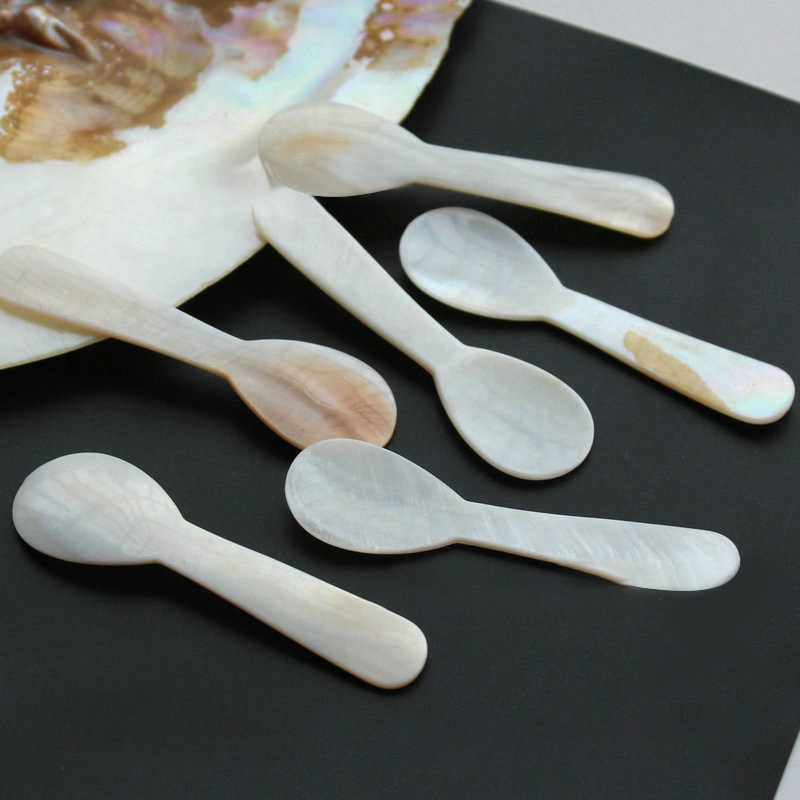 Eco friendly Natural Seashell Spoon (10 pcs)