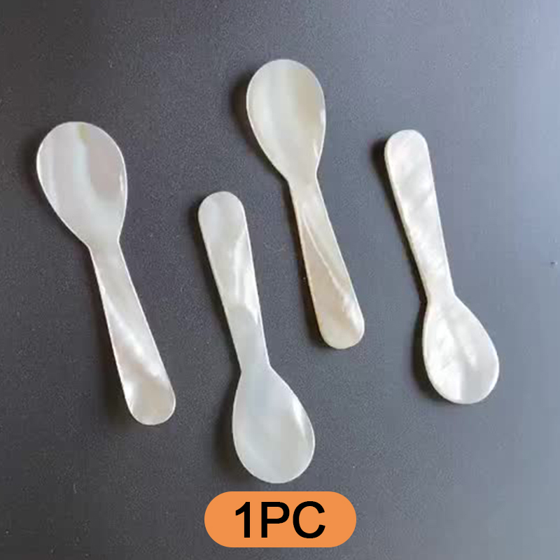 Eco friendly Natural Seashell Spoon (10 pcs)