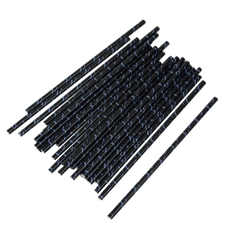Eco Friendly Paper Halloween Straws (25 pcs)