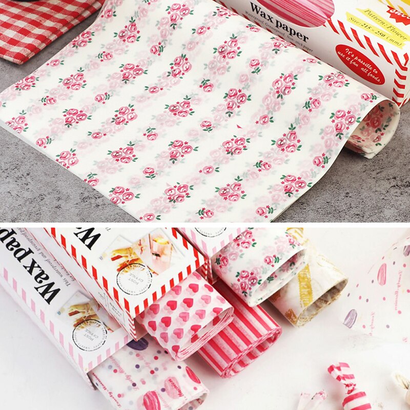 Eco-Friendly Printed Wax Paper (50 pcs) Eco-Friendly Printed Wax Paper (50 pcs)
