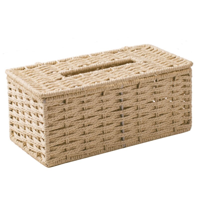 Eco Friendly Rattan Tissue Box Holder Eco Friendly Rattan Tissue Box Holder