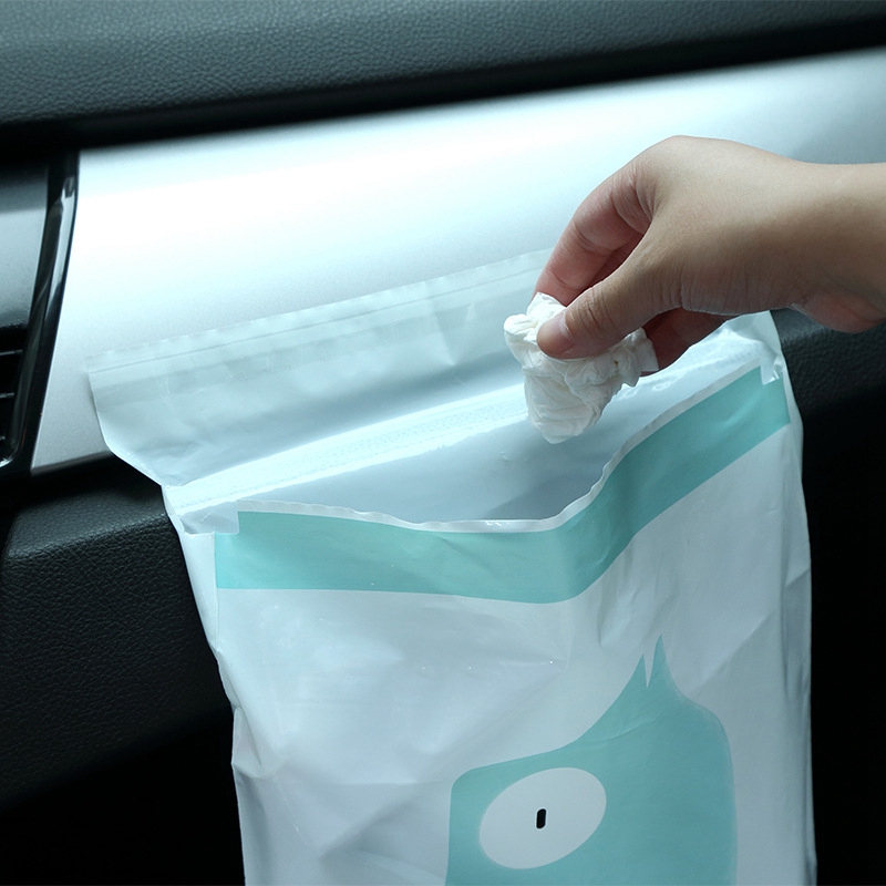 Eco Friendly Self Adhesive Car Litter Bags (15 pcs)