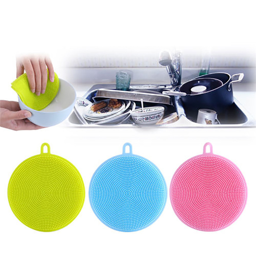 Eco-Friendly Silicone Dish Washing Sponge Eco-Friendly Silicone Dish Washing Sponge