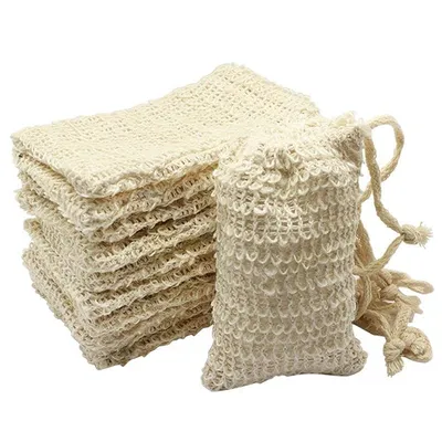 Eco-Friendly Sisal Soap Bags (30 pcs) Eco-Friendly Sisal Soap Bags (30 pcs)