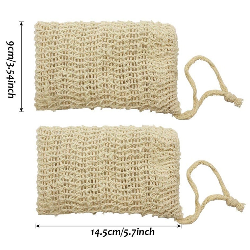 Eco-Friendly Sisal Soap Bags (30 pcs) Eco-Friendly Sisal Soap Bags (30 pcs)