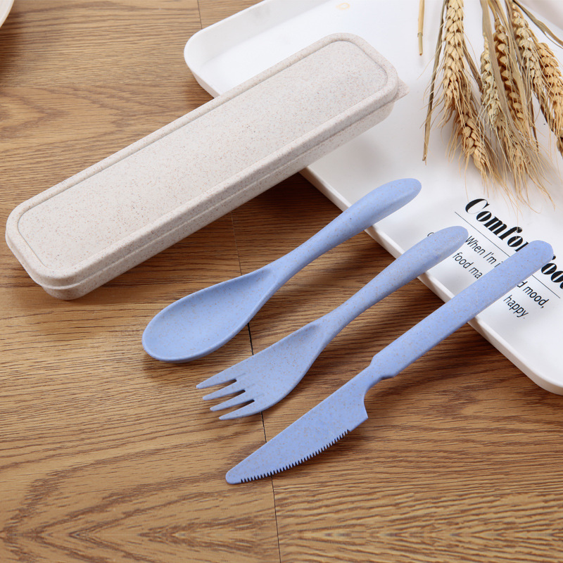 Eco Friendly Wheat Straw Cutlery Set Eco Friendly Wheat Straw Cutlery Set