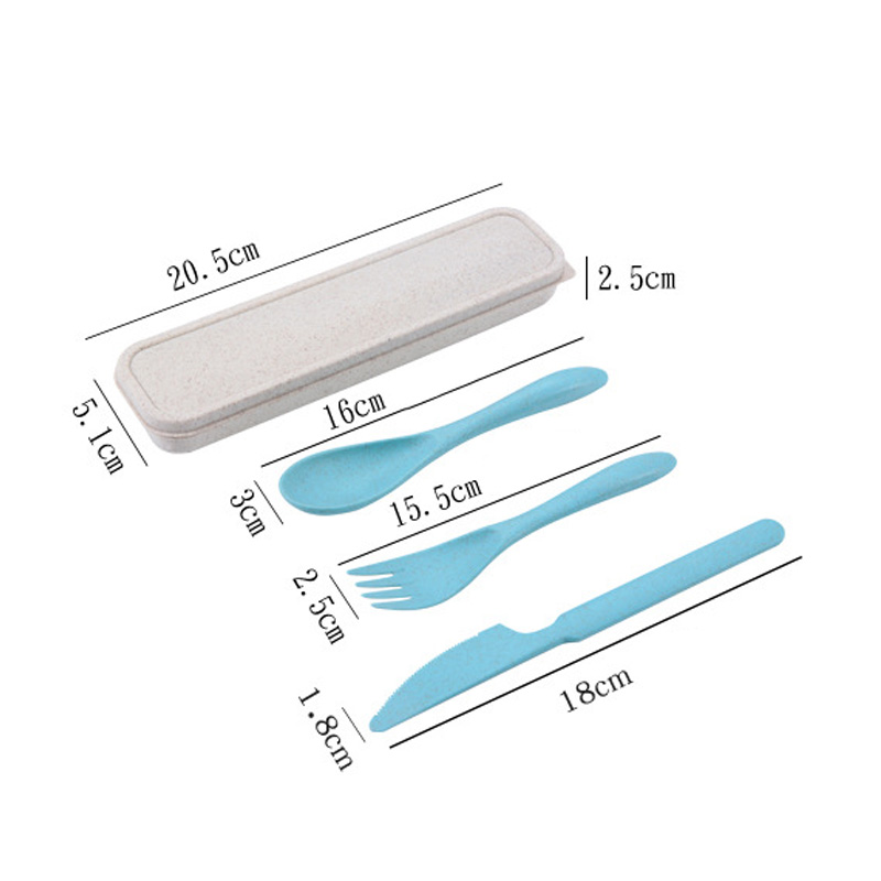 Eco Friendly Wheat Straw Cutlery Set Eco Friendly Wheat Straw Cutlery Set