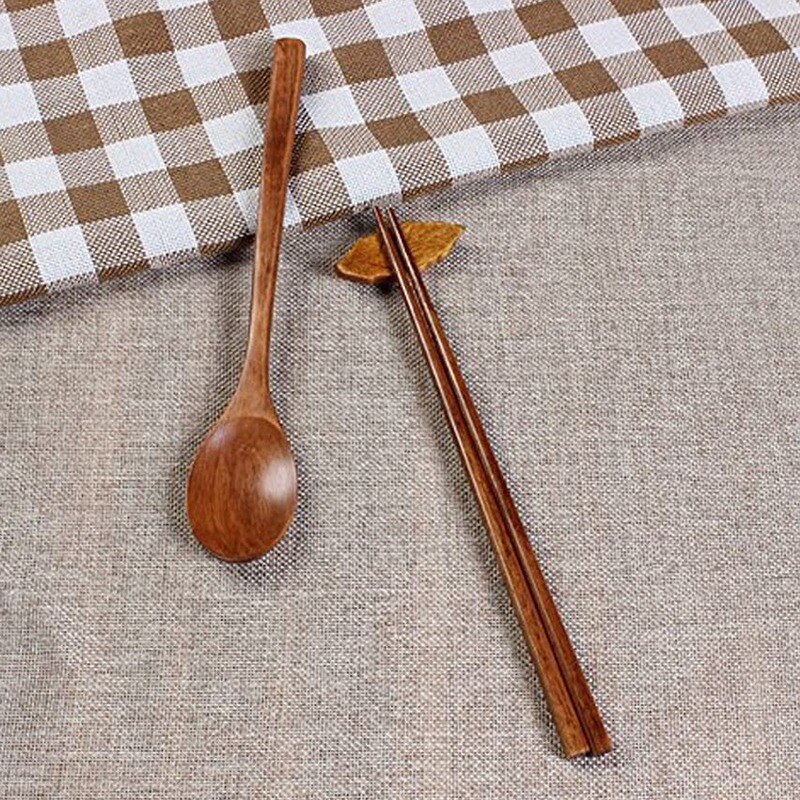 Eco Friendly Wooden Spoon and Chopstick Set