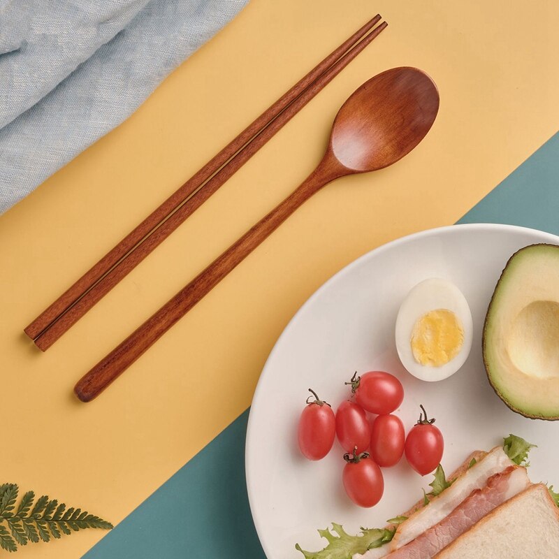 Eco Friendly Wooden Spoon and Chopstick Set