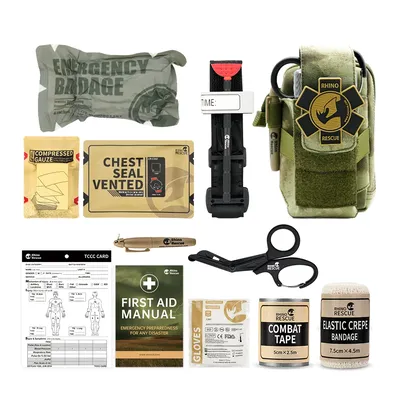 EDC Pouch First Aid Kit Tactical Military Survival Trauma Kit Molle Utility Tool Pouches For Camping Hiking EDC Pouch First Aid Kit Tactical Military Survival Trauma Kit Molle Utility Tool Pouches For Camping Hiking