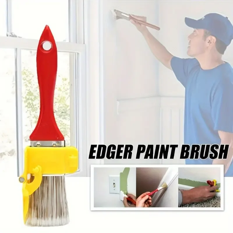 Edger Paint Brush Clean Cut Profesional Latex Paint Brush for Home Room Wall Office Ceiling Corner Painting Brush