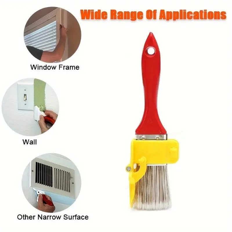 Edger Paint Brush Clean Cut Profesional Latex Paint Brush for Home Room Wall Office Ceiling Corner Painting Brush