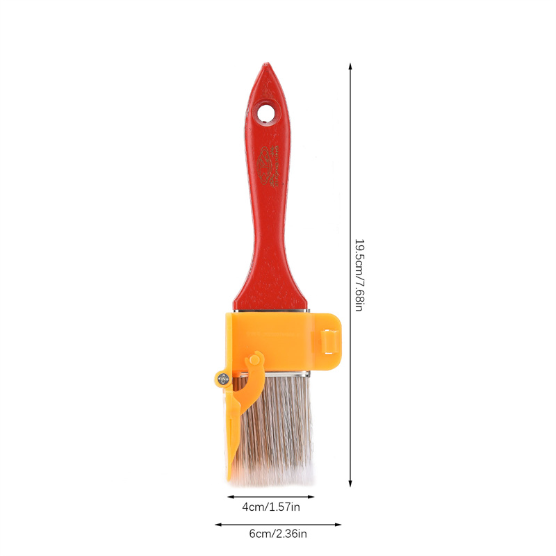 Edger Paint Brush Paint Roller Proffesional Clean Cut Tool Multifunctional Paint Edger Rollers Brush Wall Painting Tool Edger Paint Brush Paint Roller Proffesional Clean Cut Tool Multifunctional Paint Edger Rollers Brush Wall Painting Tool