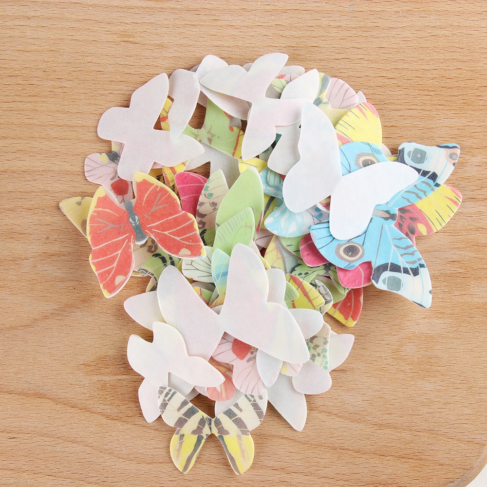 Edible Cake Toppers Mixed Butterflies (42 pcs) Edible Cake Toppers Mixed Butterflies (42 pcs)