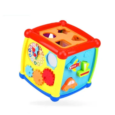 Educational Baby Activity Cube Educational Baby Activity Cube