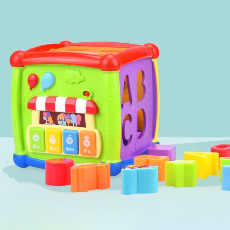 Educational Baby Activity Cube Educational Baby Activity Cube