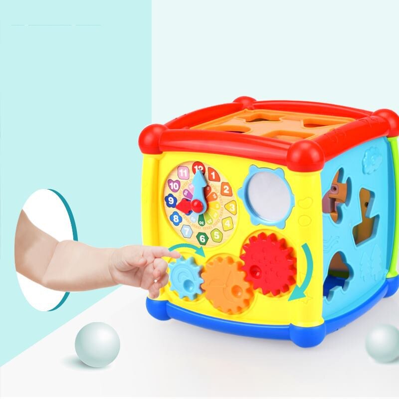 Educational Baby Activity Cube Educational Baby Activity Cube