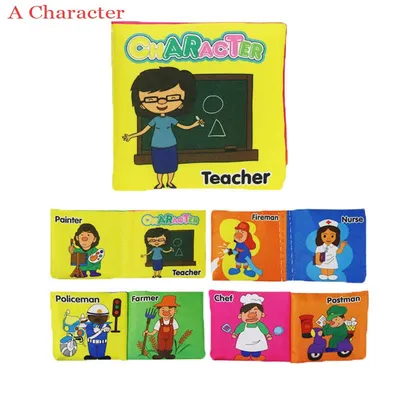 Educational Cloth Baby Book Educational Cloth Baby Book