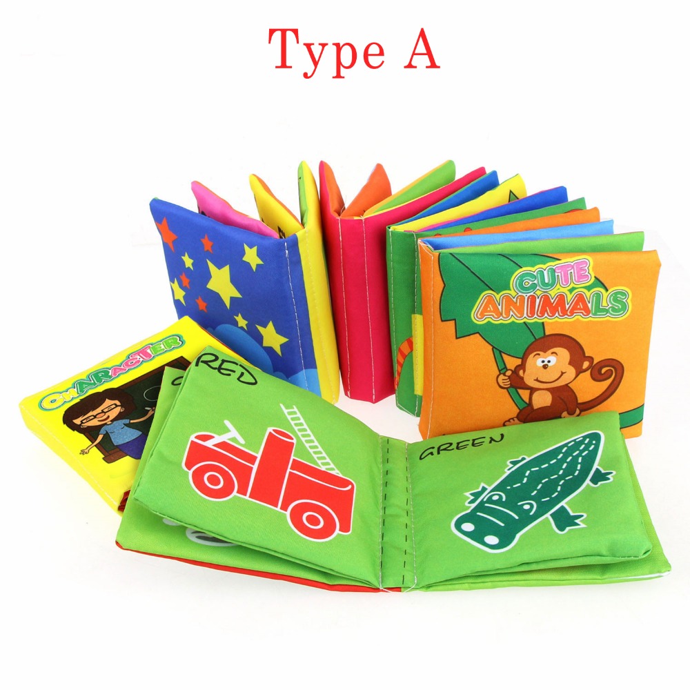 Educational Cloth Baby Book Educational Cloth Baby Book