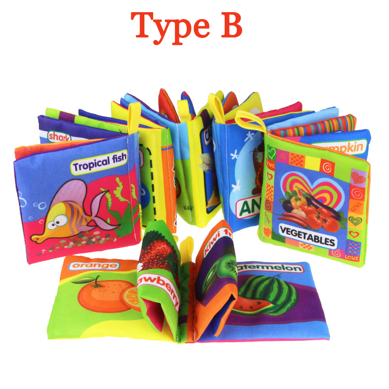 Educational Cloth Baby Book Educational Cloth Baby Book