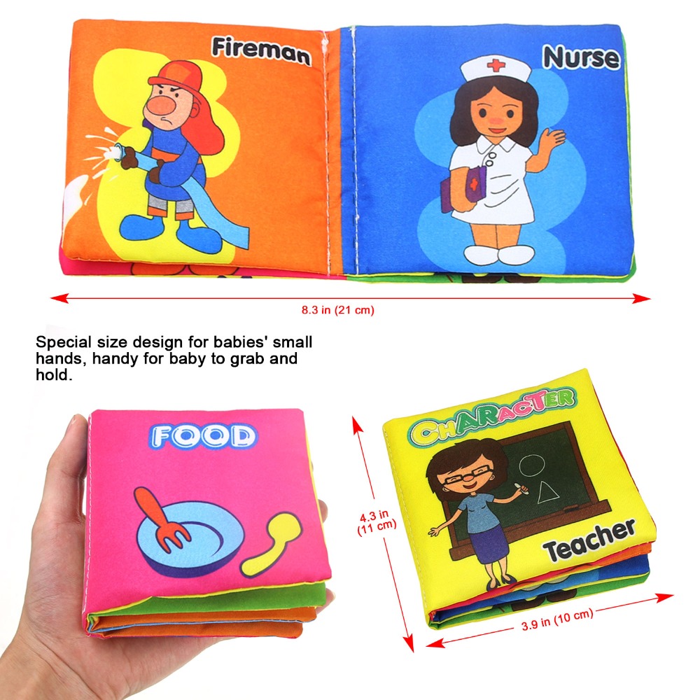 Educational Cloth Baby Book Educational Cloth Baby Book