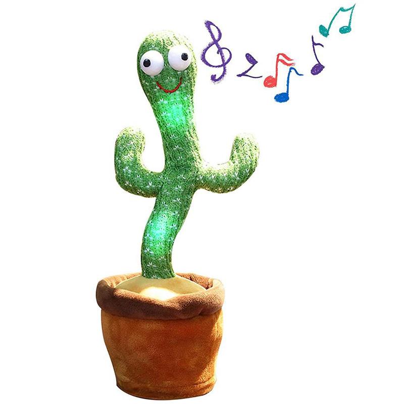 Educational Plush Cactus Dancing Toy Educational Plush Cactus Dancing Toy