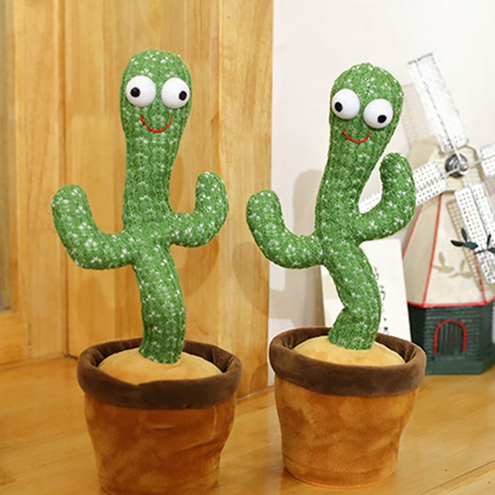 Educational Plush Cactus Dancing Toy Educational Plush Cactus Dancing Toy