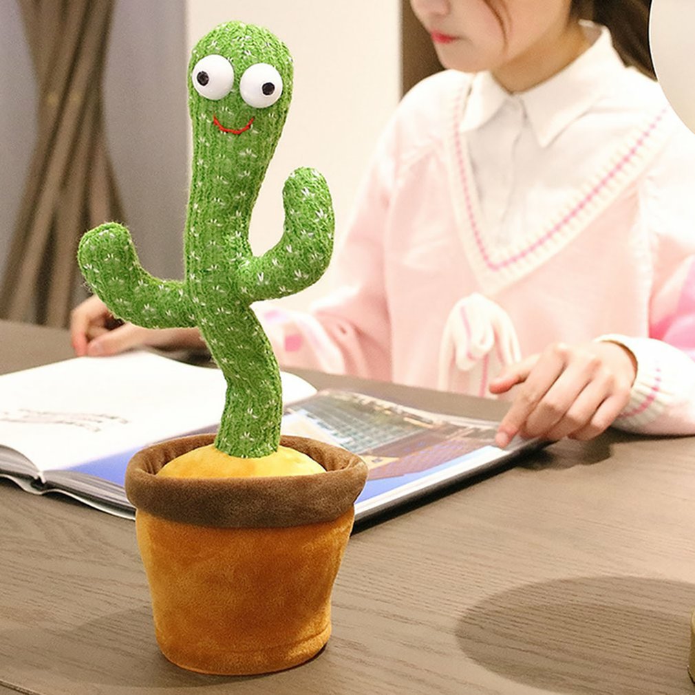 Educational Plush Cactus Dancing Toy Educational Plush Cactus Dancing Toy