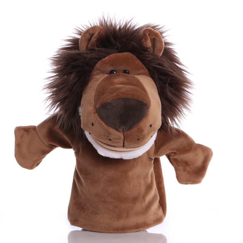 Educational Plush Toy Lion Hand Puppet