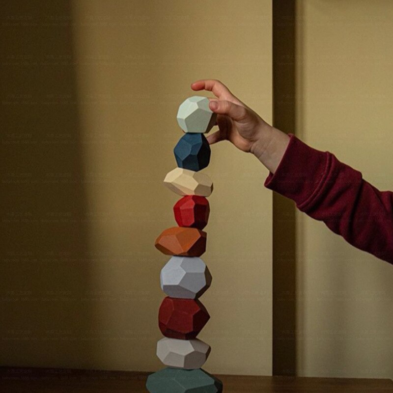 Educational Wooden Balancing Blocks Educational Wooden Balancing Blocks