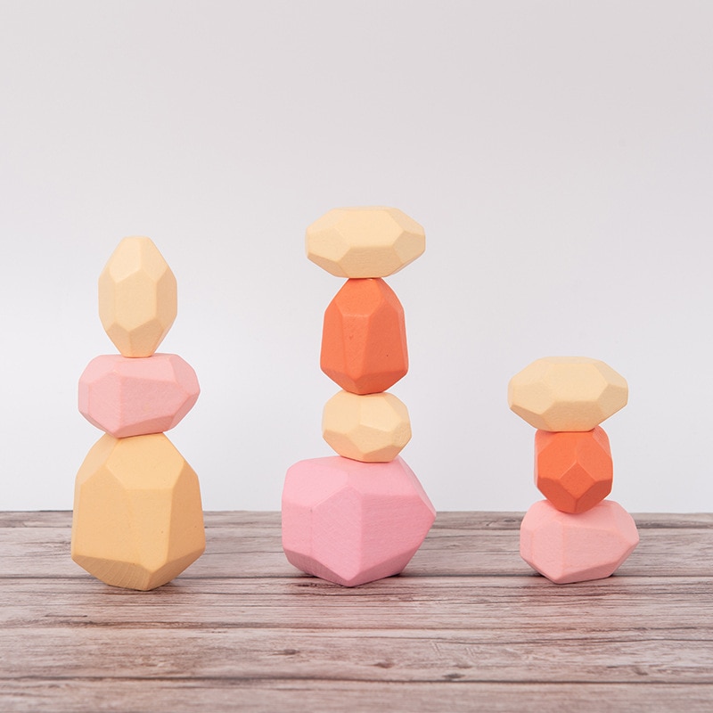 Educational Wooden Balancing Blocks Educational Wooden Balancing Blocks