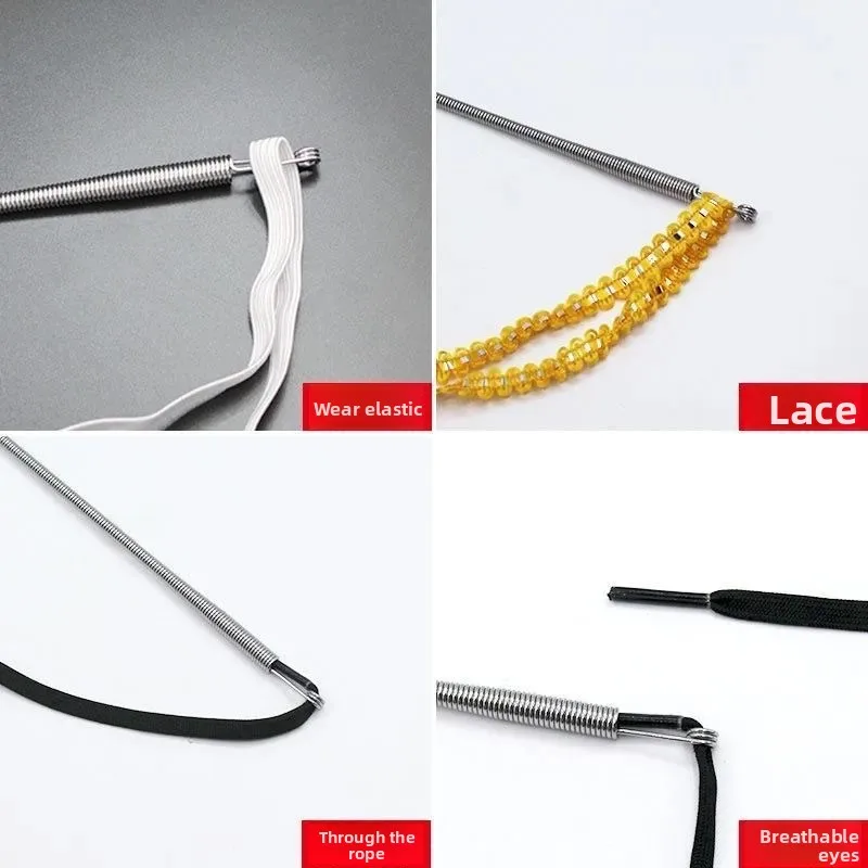 Effortless Threading Tool, Suitable for Various Needle And Thread Activities, Family Sewing Tool, Cord Garter, Flexible