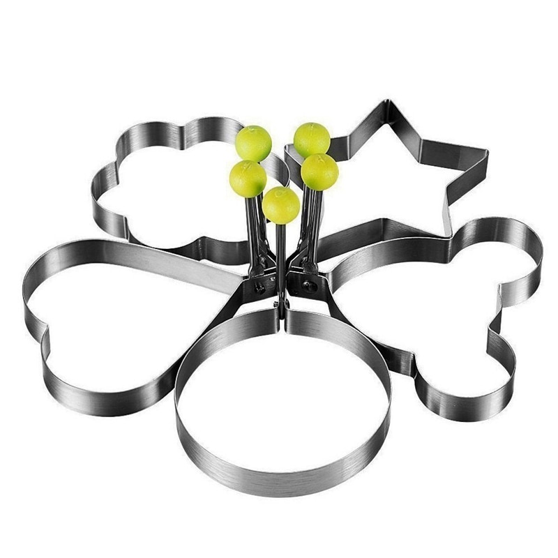 Egg Frying Molds 5-Molds Set Egg Frying Molds 5-Molds Set