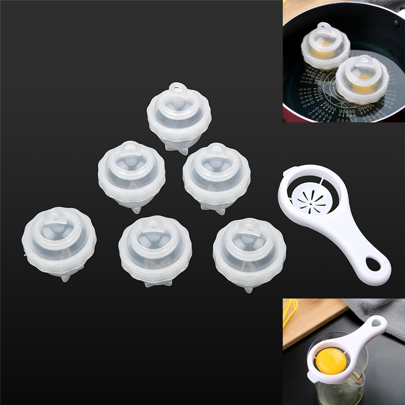 Egg Poacher Cups 7Pc Set Egg Poacher Cups 7Pc Set