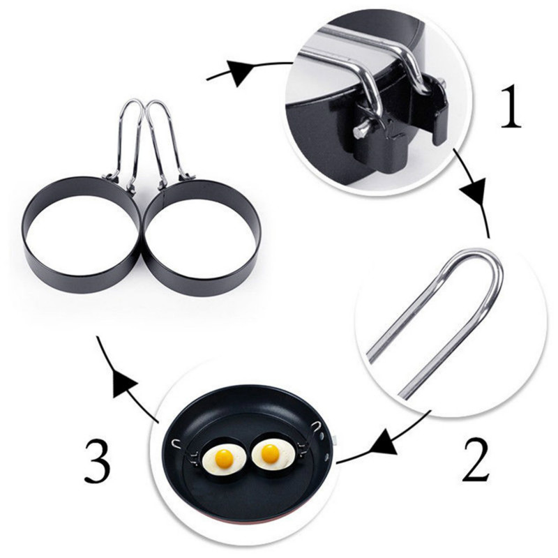 Egg Ring Mold Non-Stick Kitchen Tool Egg Ring Mold Non-Stick Kitchen Tool