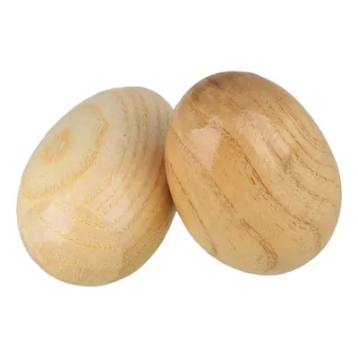 Egg Shaker Instrument Wooden Egg