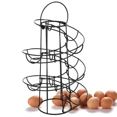 Egg Skelter Spiral Dispenser Rack Egg Skelter Spiral Dispenser Rack