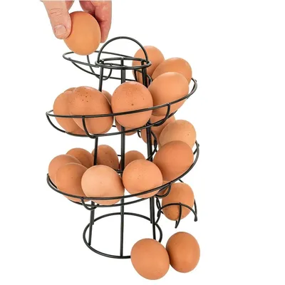 Egg Spiral Holder Metal Display Storage Egg Spiral Holder Metal Display Storage