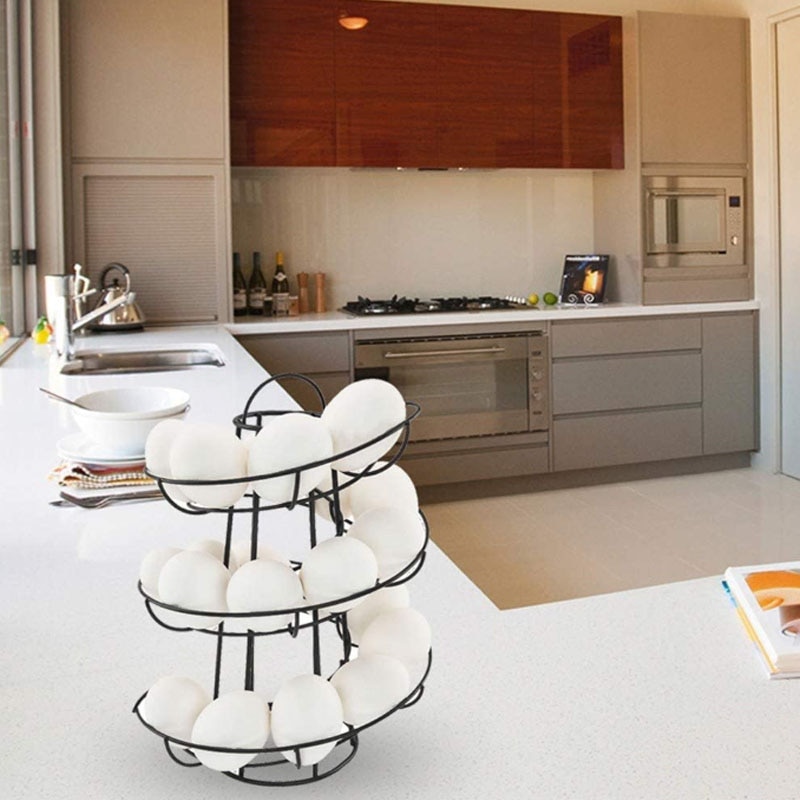 Egg Spiral Holder Metal Display Storage Egg Spiral Holder Metal Display Storage