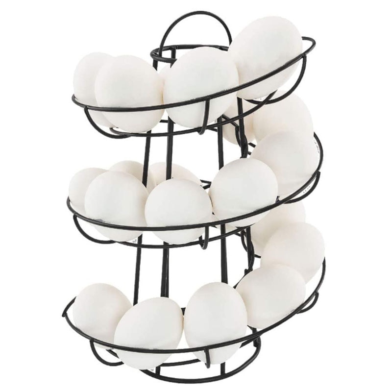 Egg Spiral Holder Metal Display Storage Egg Spiral Holder Metal Display Storage