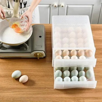 Egg Storage Container 60-Slot Box Egg Storage Container 60-Slot Box